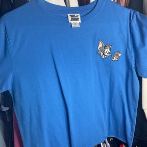 Women’s Tom & Jerry Casual Crop Top